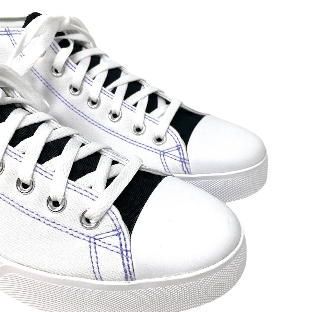 đź’–MEGA SALEđź’–Converse Shoes Men 171870C UNTITL3D CS MID White Black Sneakers - Picture 6 of 11